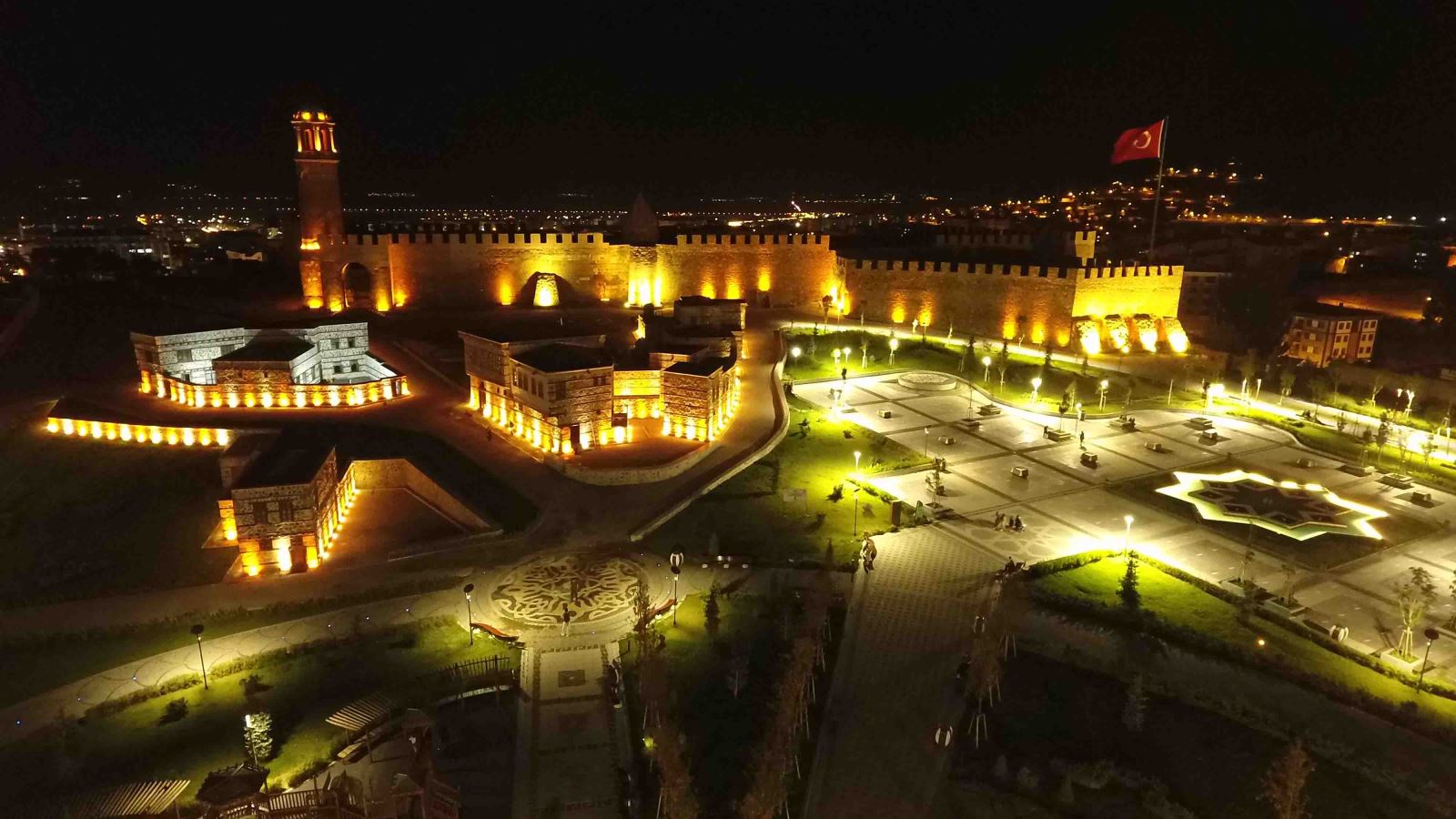 Erzurum Kale Etrafı Aydınlatma