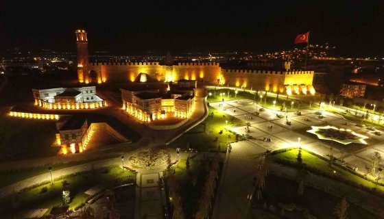 Erzurum Kale Etrafı Aydınlatma